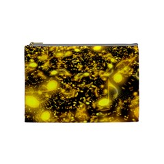 Vortex Glow Abstract Background Cosmetic Bag (medium)  by Simbadda