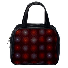 Abstract Dotted Pattern Elegant Background Classic Handbags (one Side)