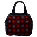 Abstract Dotted Pattern Elegant Background Classic Handbags (One Side) Front