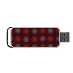 Abstract Dotted Pattern Elegant Background Portable USB Flash (Two Sides) Front