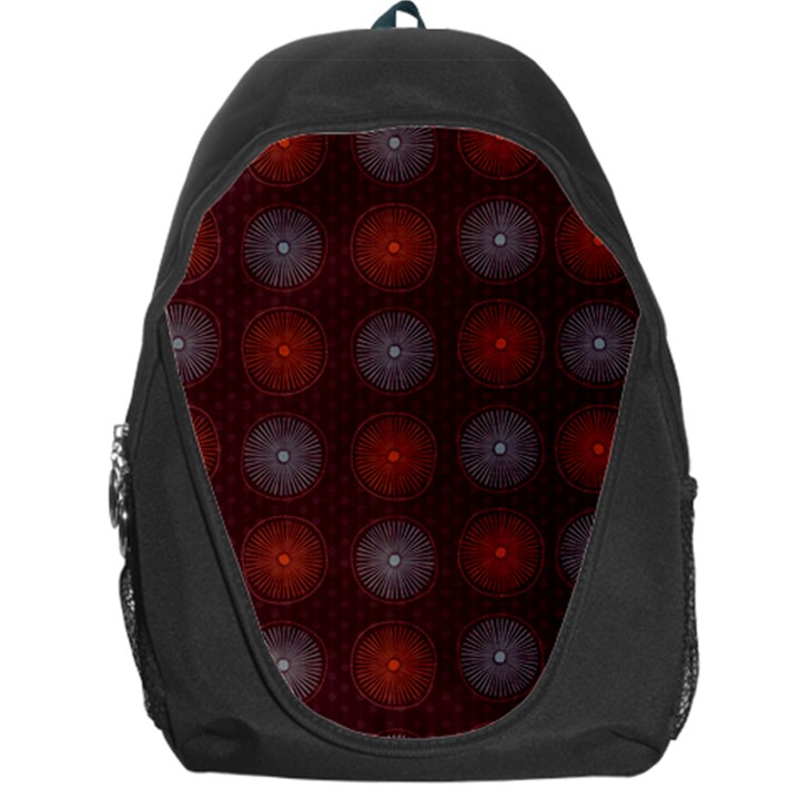 Abstract Dotted Pattern Elegant Background Backpack Bag