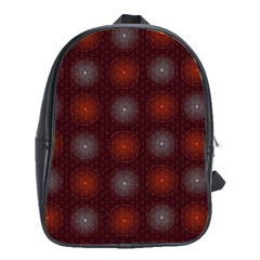 Abstract Dotted Pattern Elegant Background School Bags (xl) 