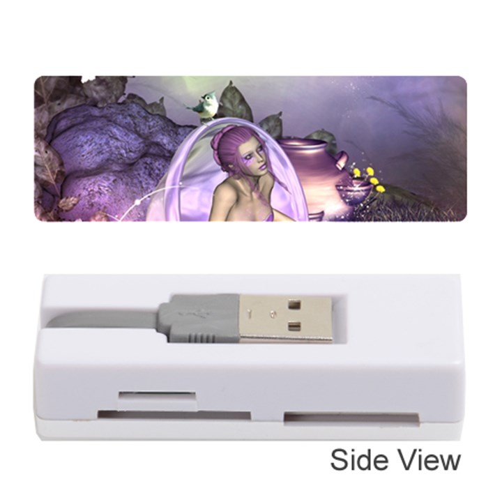 Wonderful Fairy In The Wonderland , Colorful Landscape Memory Card Reader (Stick) 