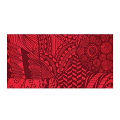 Deep Red Background Abstract Satin Wrap
