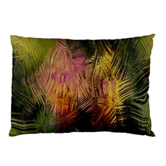 Abstract Brush Strokes In A Floral Pattern  Pillow Case