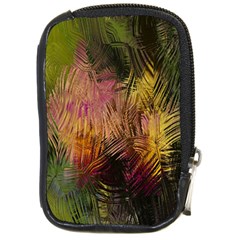 Abstract Brush Strokes In A Floral Pattern  Compact Camera Cases