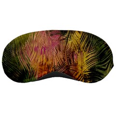 Abstract Brush Strokes In A Floral Pattern  Sleeping Masks