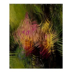 Abstract Brush Strokes In A Floral Pattern  Shower Curtain 60  x 72  (Medium) 