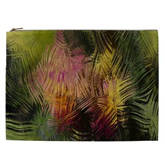 Abstract Brush Strokes In A Floral Pattern  Cosmetic Bag (XXL) 