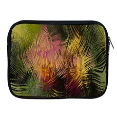 Abstract Brush Strokes In A Floral Pattern  Apple iPad 2/3/4 Zipper Cases