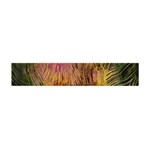 Abstract Brush Strokes In A Floral Pattern  Flano Scarf (Mini) Front