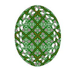 Digital Computer Graphic Seamless Geometric Ornament Ornament (oval Filigree)