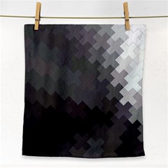 Abstract Pattern Moving Transverse Face Towel by Simbadda