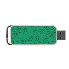 Pattern Portable Usb Flash (two Sides) by Valentinaart