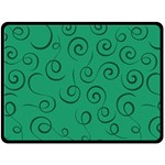 Pattern Double Sided Fleece Blanket (Large)  80 x60  Blanket Back