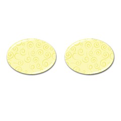 Pattern Cufflinks (oval)