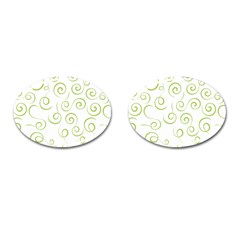 Pattern Cufflinks (oval)