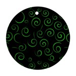 Pattern Round Ornament (Two Sides) Front