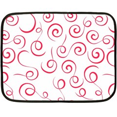 Pattern Fleece Blanket (mini) by Valentinaart