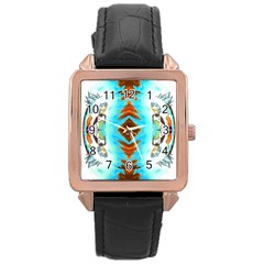 Dragonball Super 2 Rose Gold Leather Watch 