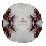 The Evil Within Demon 3d Effect Large 18  Premium Round Cushions Front