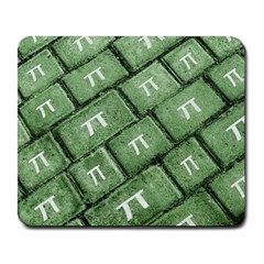 Pi Grunge Style Pattern Large Mousepads by dflcprints