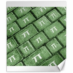 Pi Grunge Style Pattern Canvas 20  X 24  