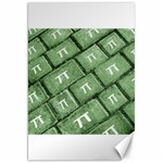 Pi Grunge Style Pattern Canvas 20  x 30   19.62 x28.9  Canvas - 1