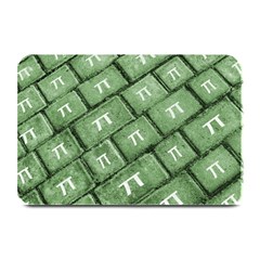 Pi Grunge Style Pattern Plate Mats by dflcprints