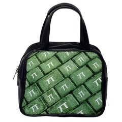 Pi Grunge Style Pattern Classic Handbags (one Side) by dflcprints