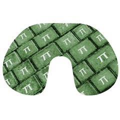 Pi Grunge Style Pattern Travel Neck Pillows by dflcprints