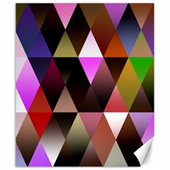 Triangles Abstract Triangle Background Pattern Canvas 20  X 24   by Simbadda