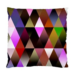 Triangles Abstract Triangle Background Pattern Standard Cushion Case (two Sides) by Simbadda