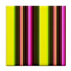Stripes Abstract Background Pattern Tile Coasters by Simbadda