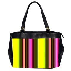 Stripes Abstract Background Pattern Office Handbags (2 Sides) 