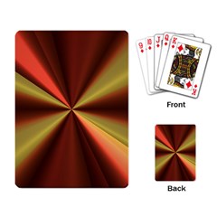 Copper Beams Abstract Background Pattern Playing Card by Simbadda
