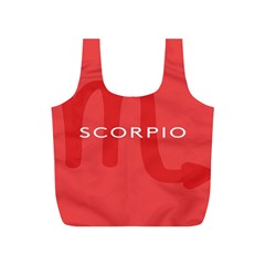 Zodiac Scorpio Full Print Recycle Bags (s)  by Mariart