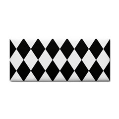 Broken Chevron Wave Black White Cosmetic Storage Cases by Mariart