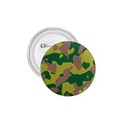 Camouflage Green Yellow Brown 1 75  Buttons