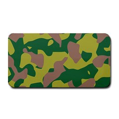 Camouflage Green Yellow Brown Medium Bar Mats