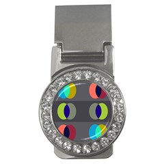 Circles Line Color Rainbow Green Orange Red Blue Money Clips (cz)  by Mariart