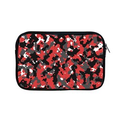 Bloodshot Camo Red Urban Initial Camouflage Apple Macbook Pro 13  Zipper Case