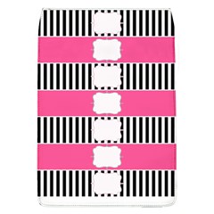 Custom Water Bottle Labels Line Black Pink Flap Covers (l) 