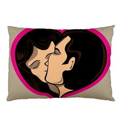 Don t Kiss With A Bloody Nose Face Man Girl Love Pillow Case by Mariart