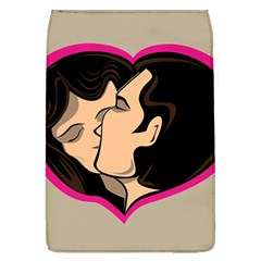 Don t Kiss With A Bloody Nose Face Man Girl Love Flap Covers (l)  by Mariart