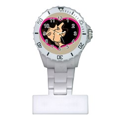 Don t Kiss With A Bloody Nose Face Man Girl Love Plastic Nurses Watch by Mariart