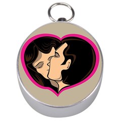 Don t Kiss With A Bloody Nose Face Man Girl Love Silver Compasses by Mariart