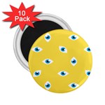 Eye Blue White Yellow Monster Sexy Image 2.25  Magnets (10 pack)  Front