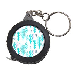 Forest Drop Blue Pink Polka Circle Measuring Tapes by Mariart