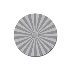 Grey Starburst Line Light Magnet 3  (round)